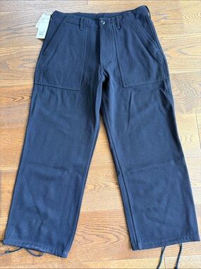 BEAMS Japan Men's Navy Military Utility Pants
